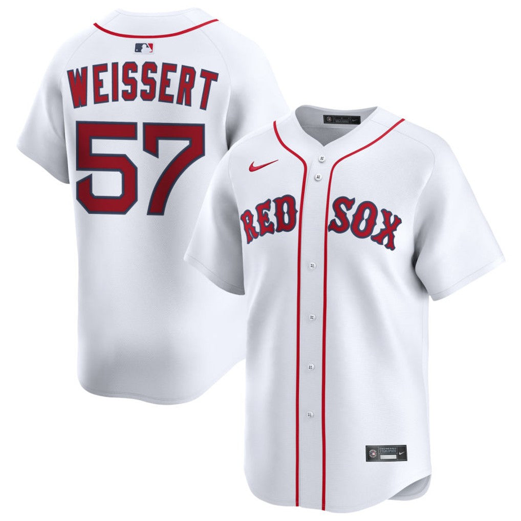 Greg Weissert Boston Red Sox 2026 Home Limited Jersey - White