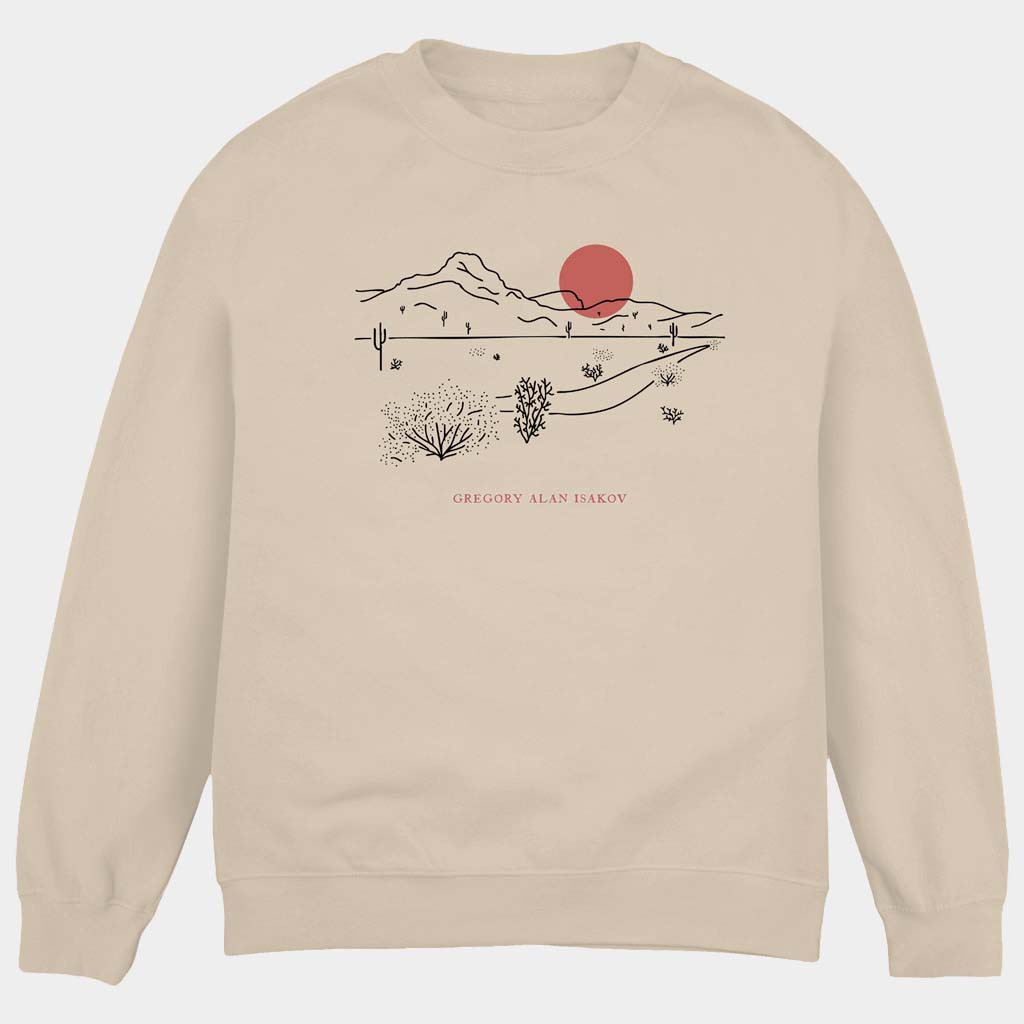 Gregory Alan Isakov Merch Quiet Desert Sweatshirt Best Gifts For Music Lovers