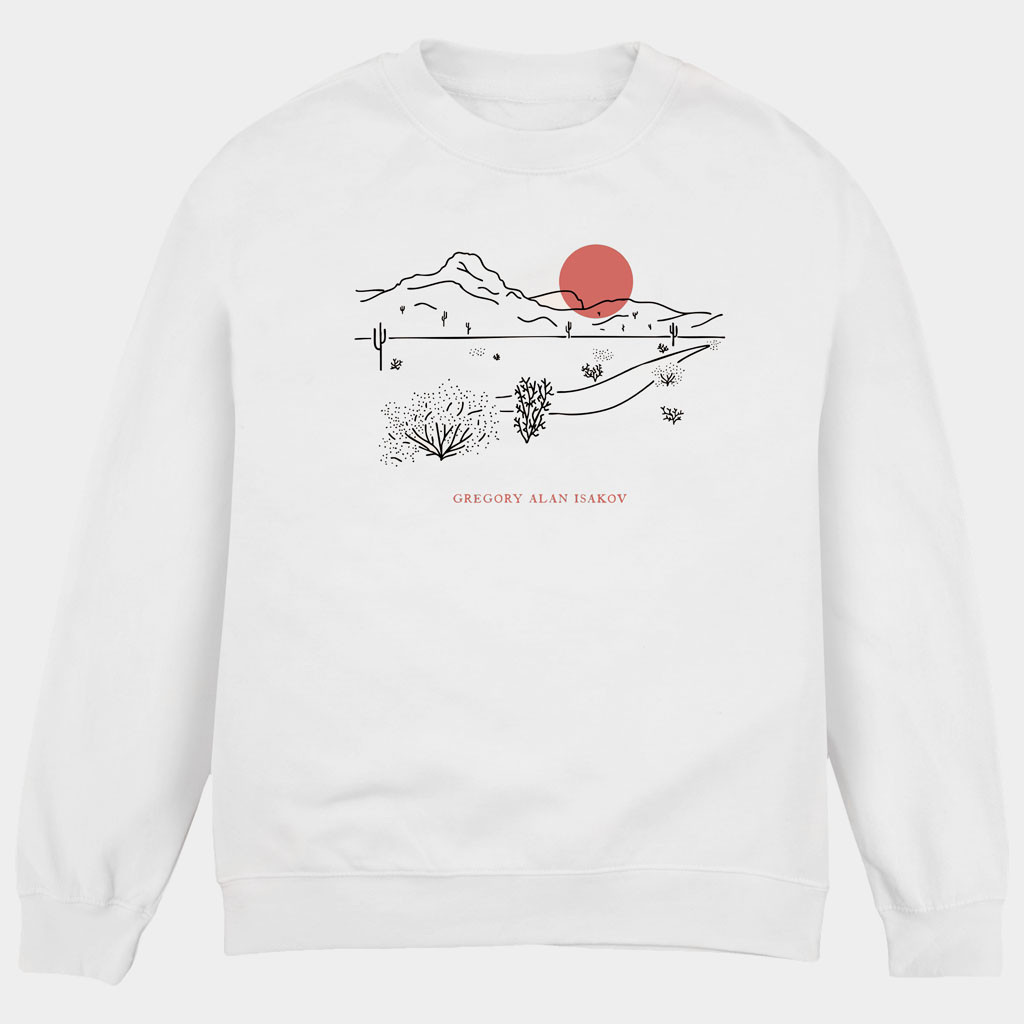 Gregory Alan Isakov Merch Quiet Desert Sweatshirt Gifts For Music Fans