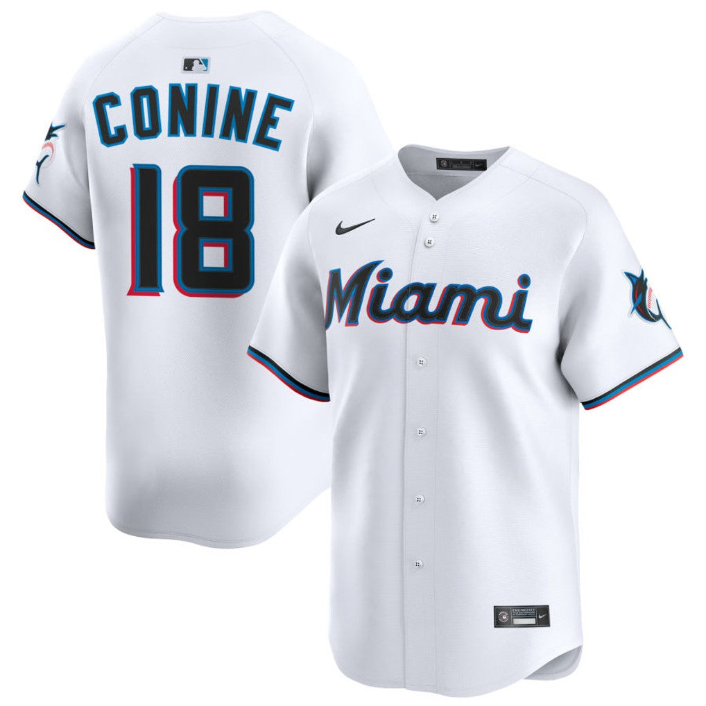Griffin Conine Miami Marlins 2026 Home Limited Jersey - White