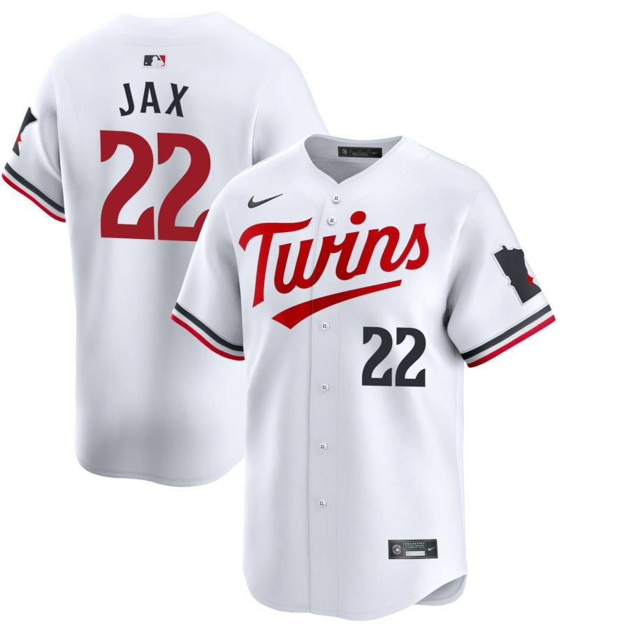 Griffin Jax Minnesota Twins 2025 Home Limited Jersey - White