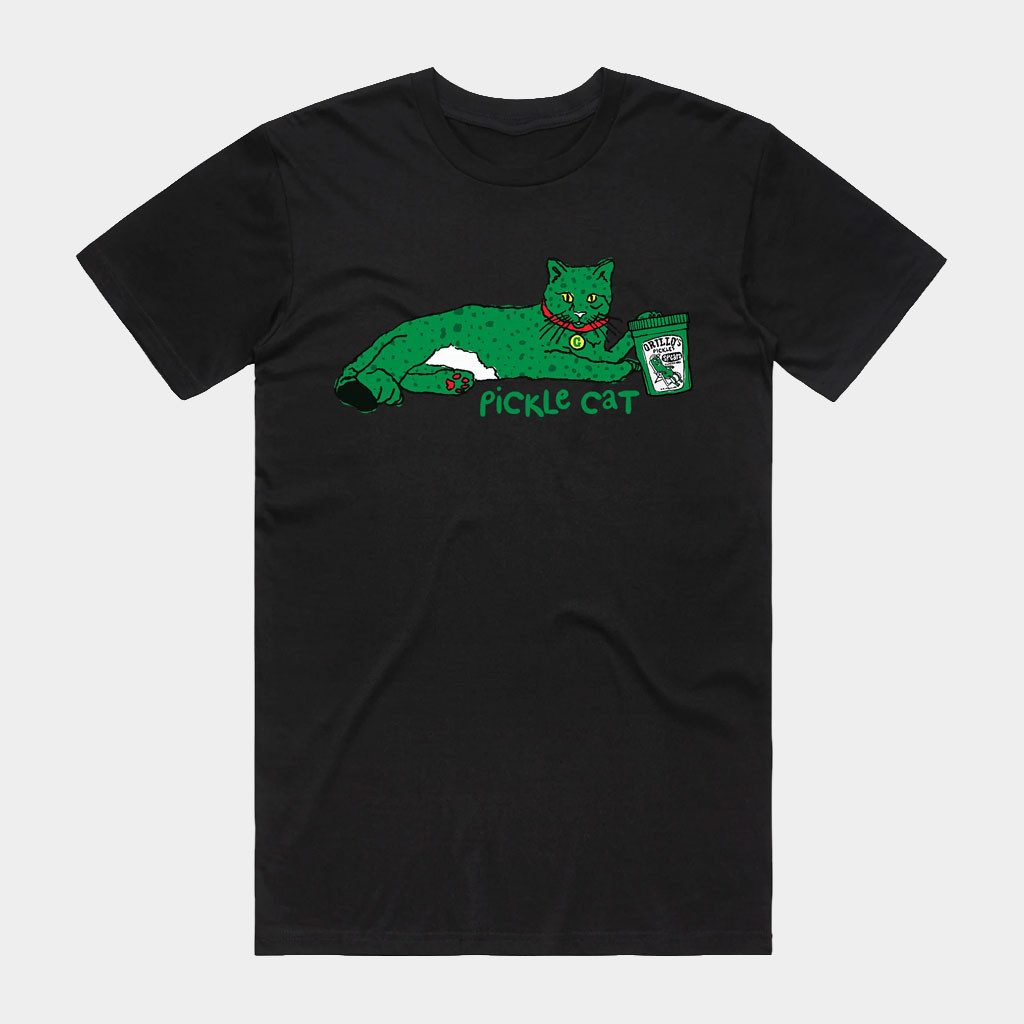 Grillo's Pickles Merch 2026 Pickle Cat T-Shirt Unique Gifts For Cat Lovers