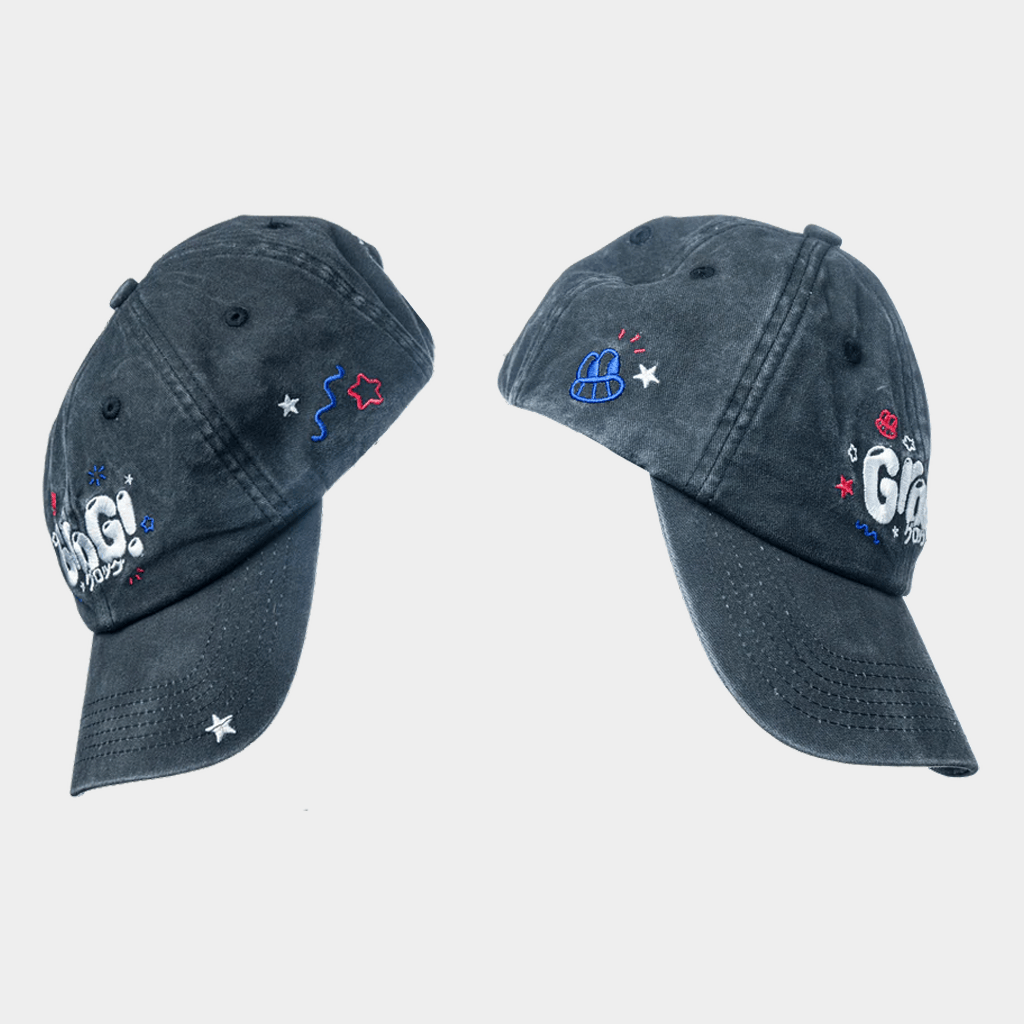 Grog Merch 2026 Grog Tour Hat Embroidered Live Free Grog Hard Cap Gifts For Friends - Image 3