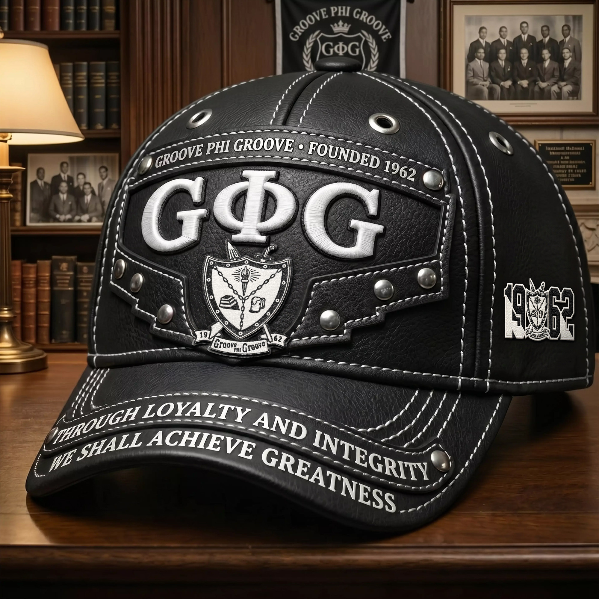 Groove Phi Groove Founded 1962 Hat GPG Fraternity Merch Present For Brothers