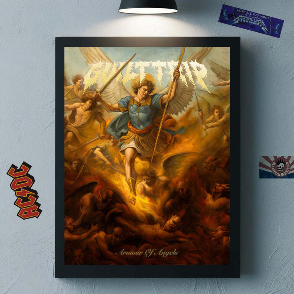 Guilt Trip Armour Of Angels Album Cover Art Poster Wall Art Decor For Living Room Bedroom