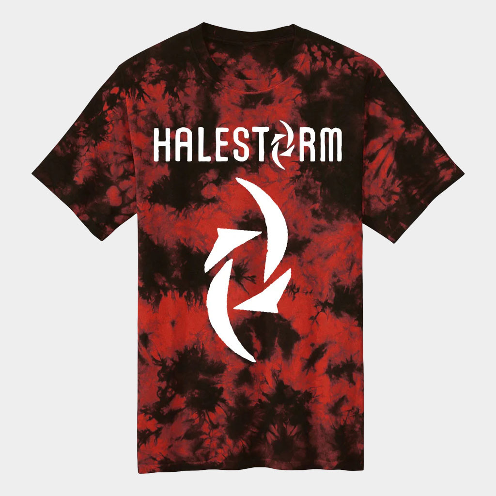 Halestorm Merch 2026 Logo Tie Dye T-Shirt Halestorm Shirt Gift For Rock Band Fans