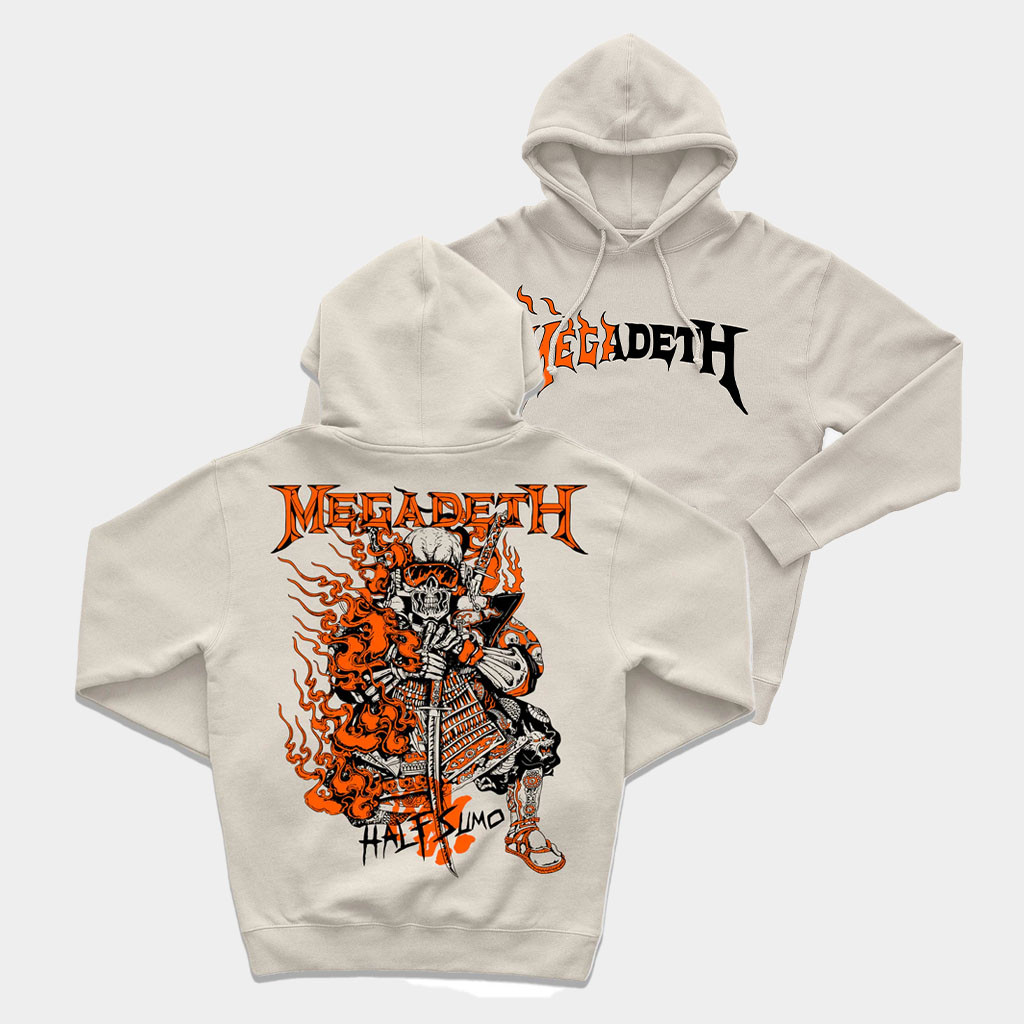 Half Sumo Merch Megadeth Farewell Fire Hoodie Birthday Presents For Him