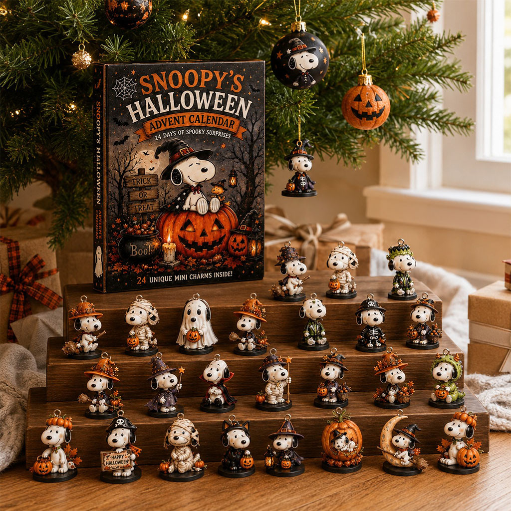 Halloween Snoopy Advent Calendar 2026 24 Days Of Spooky Surprises Halloween Gift For BFF