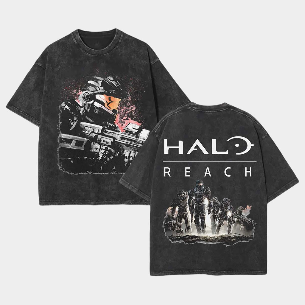 Halo Merch 2026 Halo Reach T-Shirt Vintage Best Gifts For Video Game Lovers