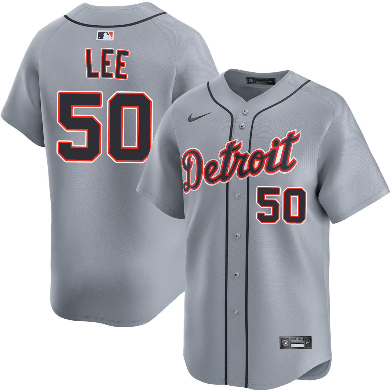 Hao-Yu Lee Detroit Tigers 2026 Road Limited Jersey - Grey