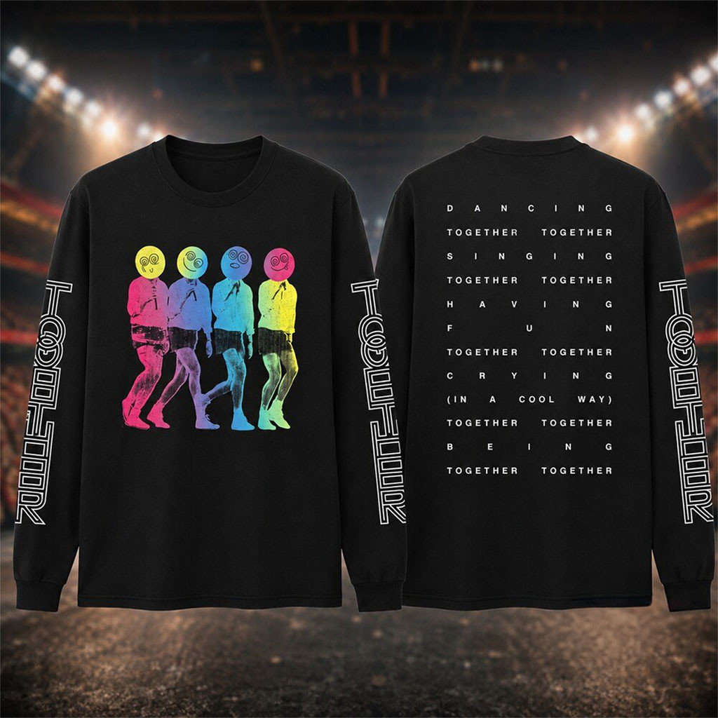 Harry Styles Together Smiley Faces Long Sleeve Shirt Harry Styles Tour Merch 2026 Fan Gifts