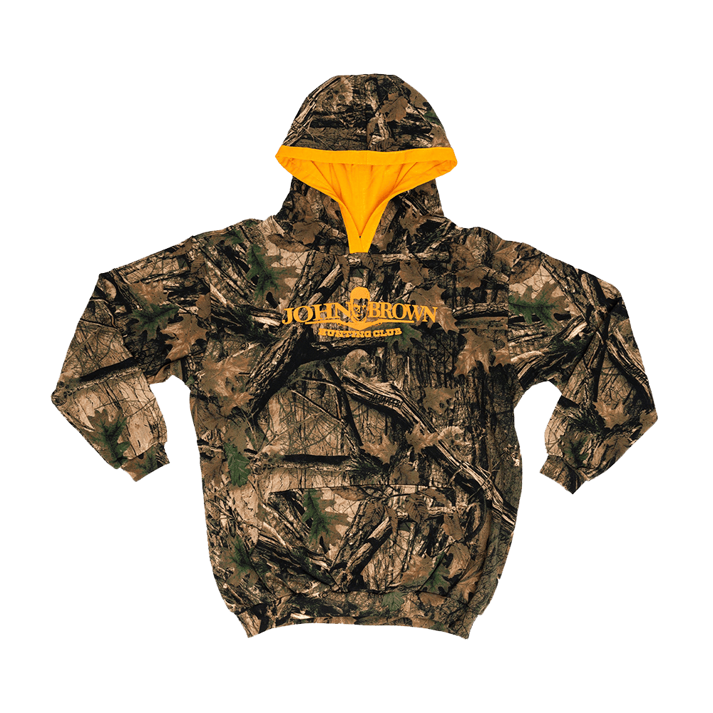Hasan Piker Merch John Brown Hunting Club Camo Hoodie Hasanabi Merch Dad Father's Day Gifts - Image 2