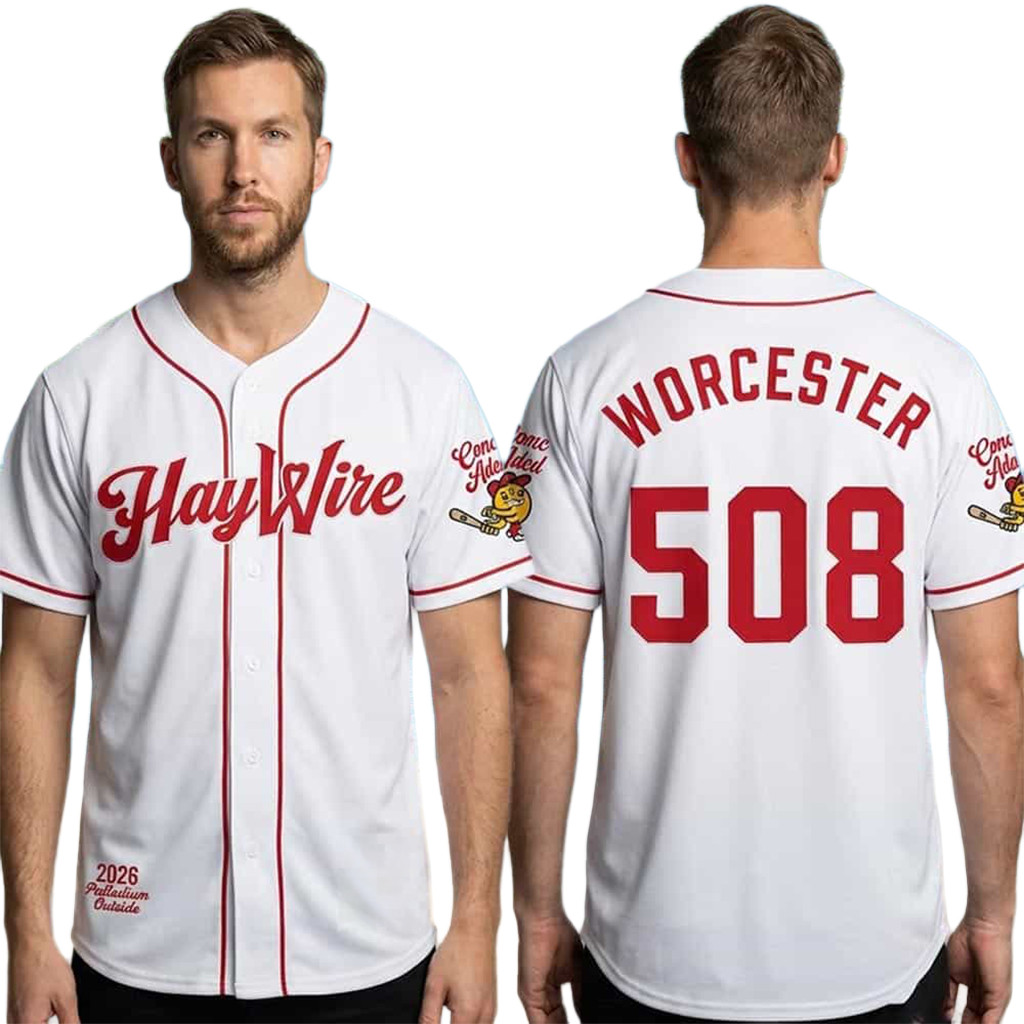 Haywire Worcester 508 Merch At Seven Hills Fest 2026 Palladium Outside Baseball Jersey Fan Gift