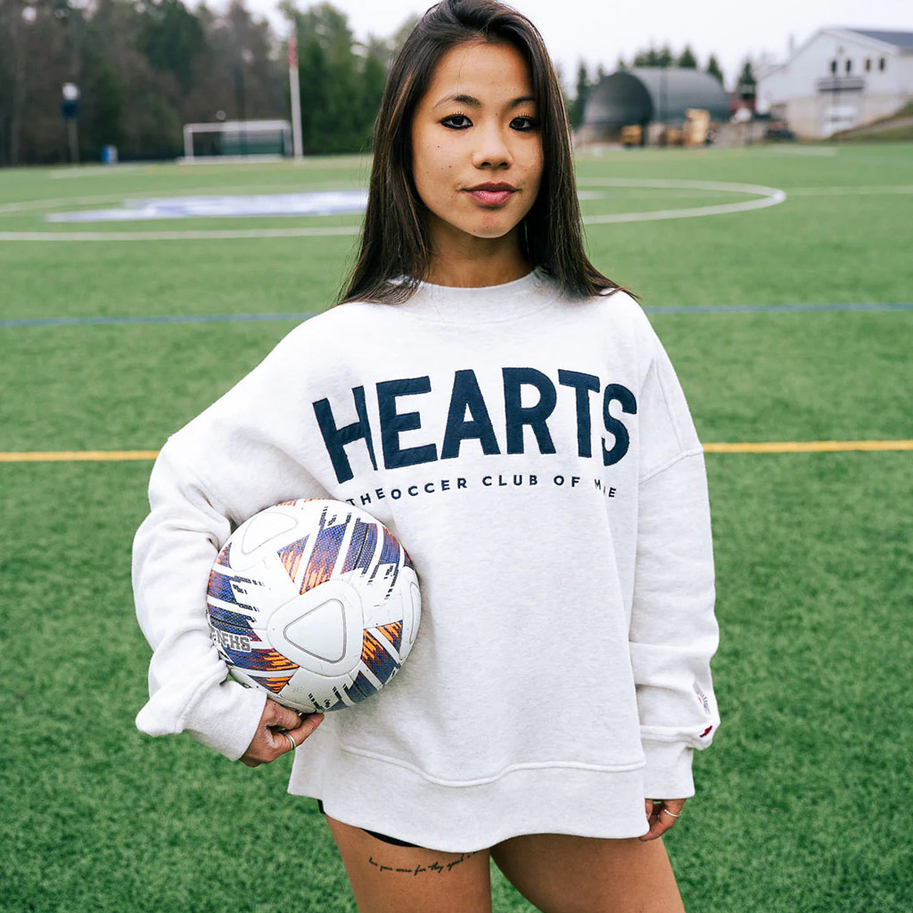 Hearts Of Pine Merch 2026 Hearts The Soccer Club Of Maine Sweatshirt Gifts For Sisters