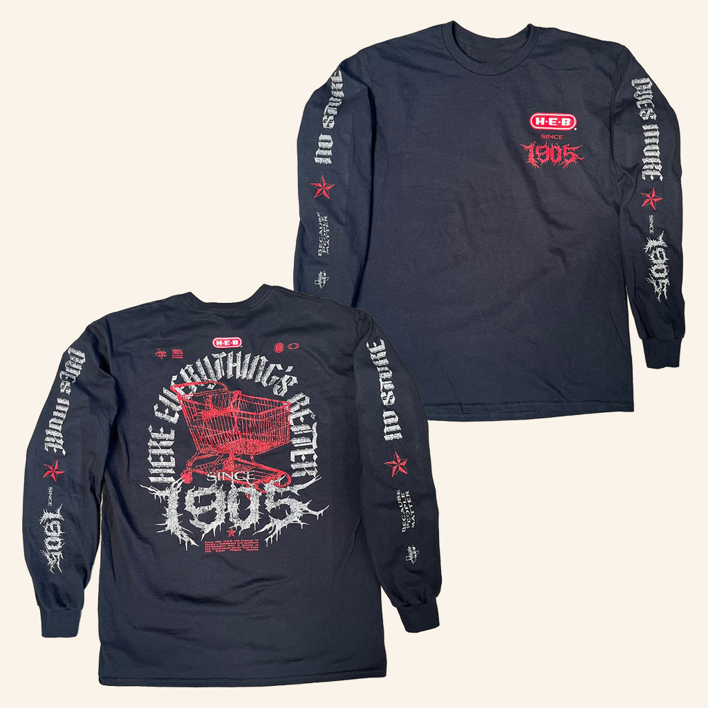 HEB Metal Shirt 2025 Connor Dwyer Designed Fan Apparel Christmas Gifts For Husband