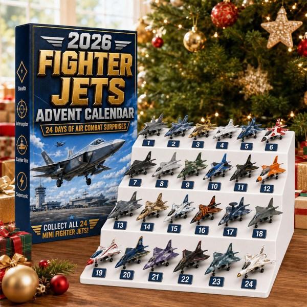 Helicopter 2026 Fighter Jets Advent Calendar 24 Days Of Air Combat Surprises Christmas Gifts - Image 2