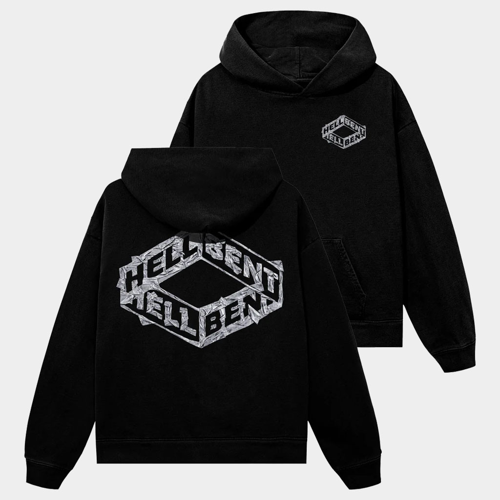 Hellbent Records Merch 2026 Hellbent Duct Tape Hoodie Music Lover Gifts For Him