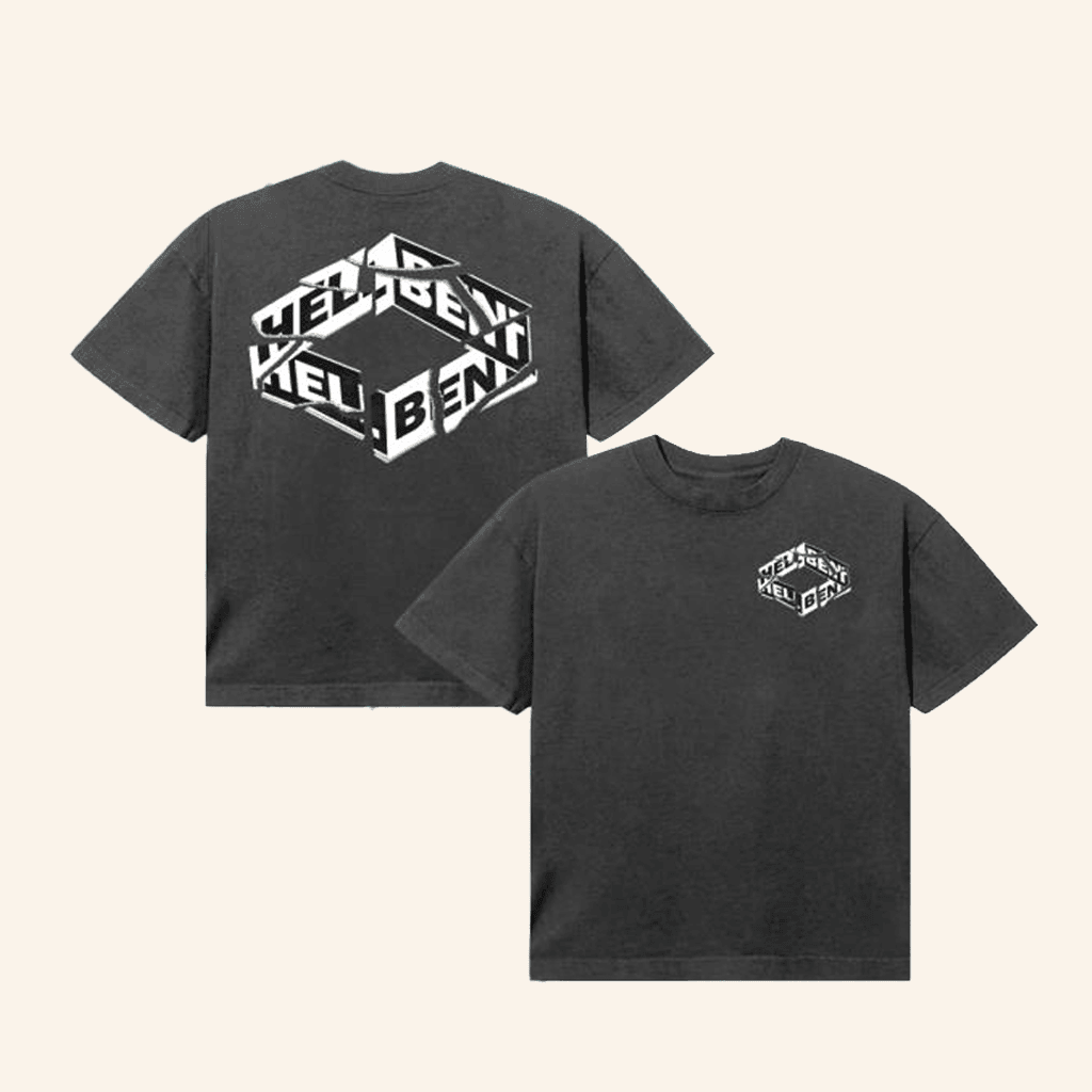 Hellbent Records Merch Ripped Hellbent Logo Shirt Gifts For Brother