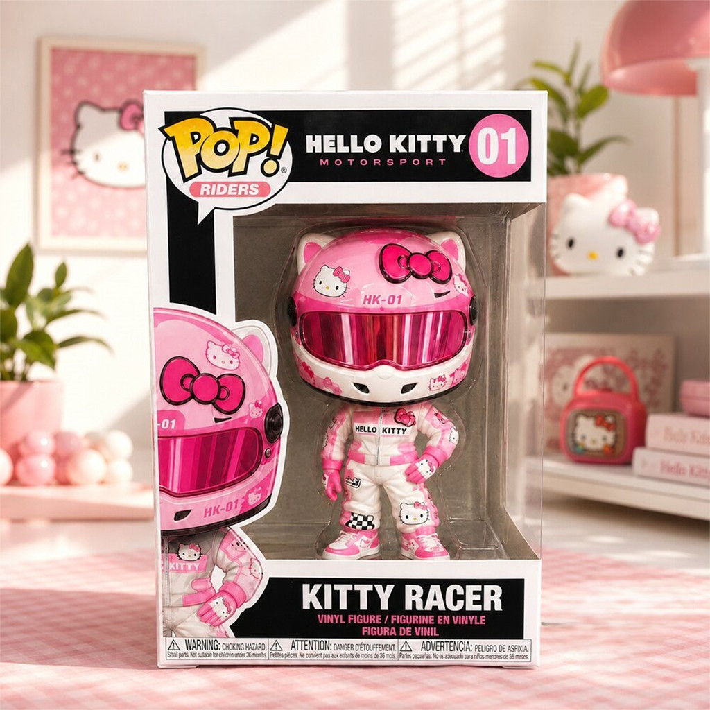 Hello Kitty Motorsport Racer 2026 Funko Pop Hello Kitty Merch Birthday Gift Ideas For Men