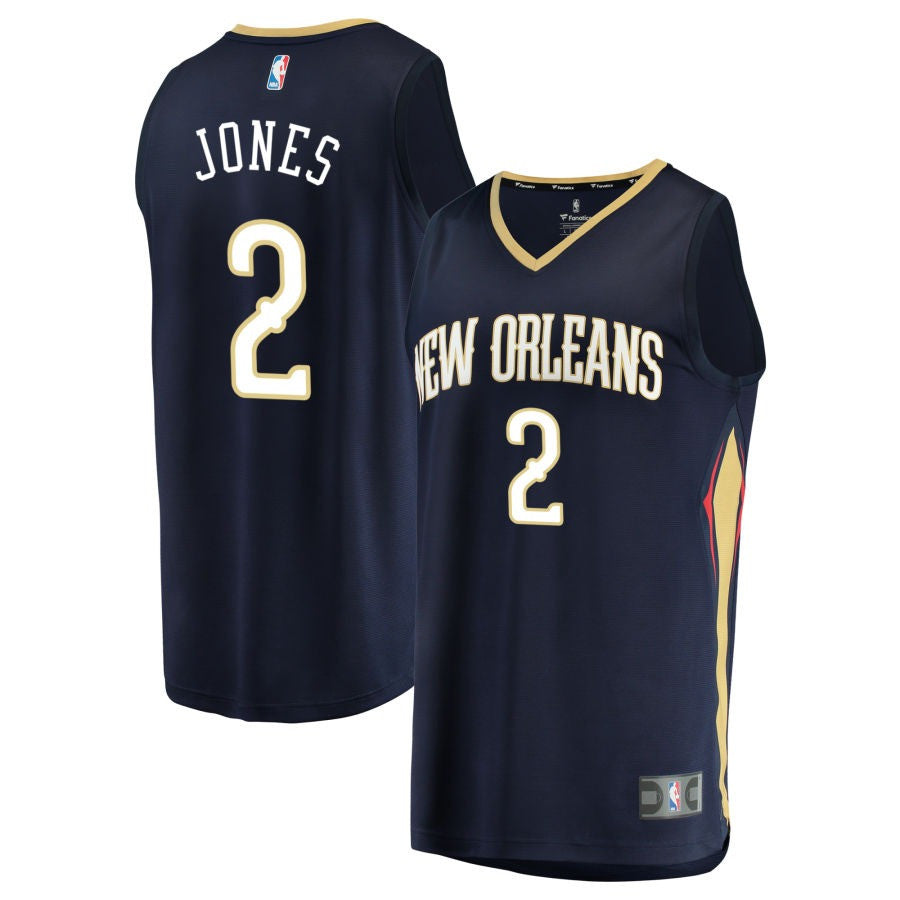 Herbert Jones New Orleans Pelicans 2025 Icon Edition Fast Break Jersey - Navy