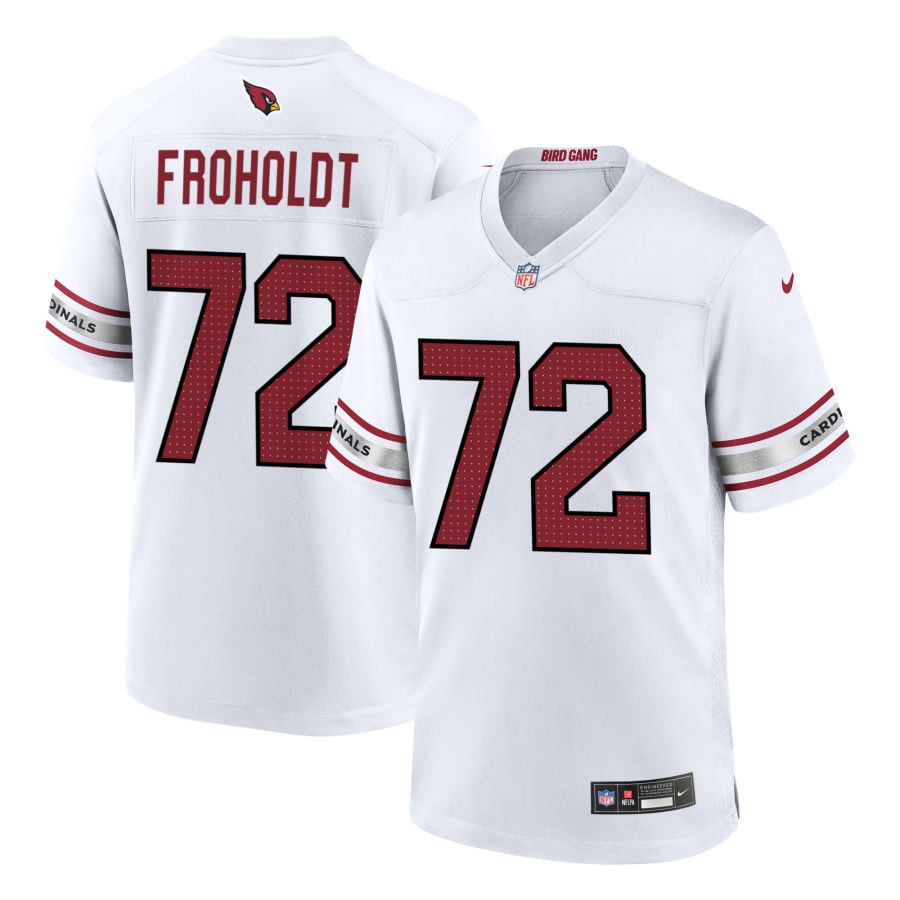 Hjalte Froholdt Arizona Cardinals 2025 Game Jersey - White