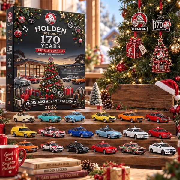 Holden Aussie Car 170th Christmas Advent Calendar Xmas Tree Ornaments Holden Merch Gifts - Image 2