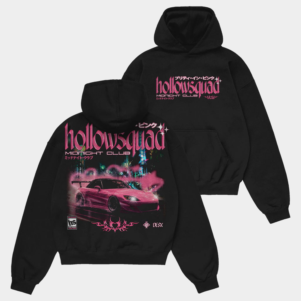 Hollowsquad LA Merch 2026 Midnight Club S2K Hoodie Birthday Gifts For Her