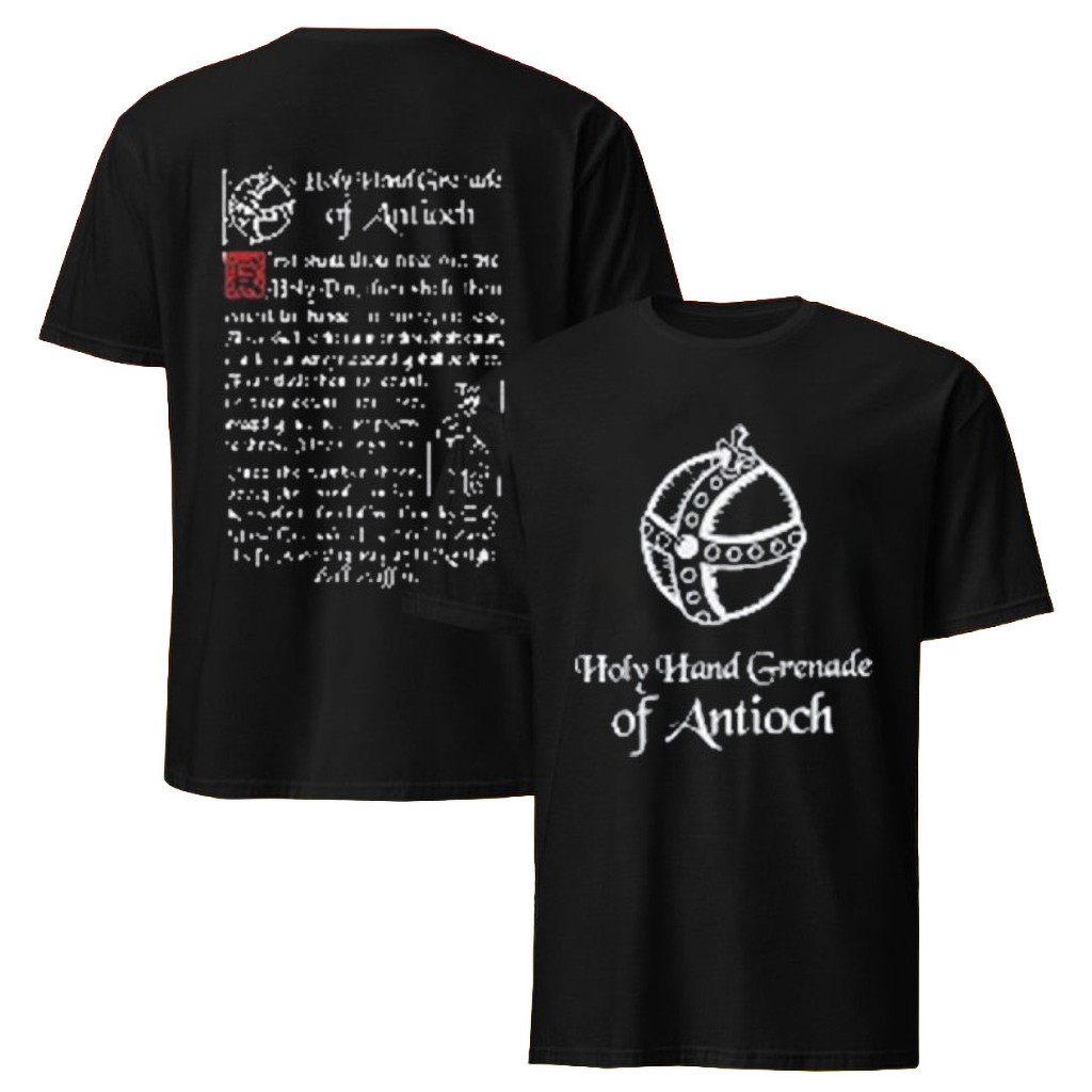 Holy Hand Grenade Of Antioch T-Shirt Birthday Gift Ideas For Son