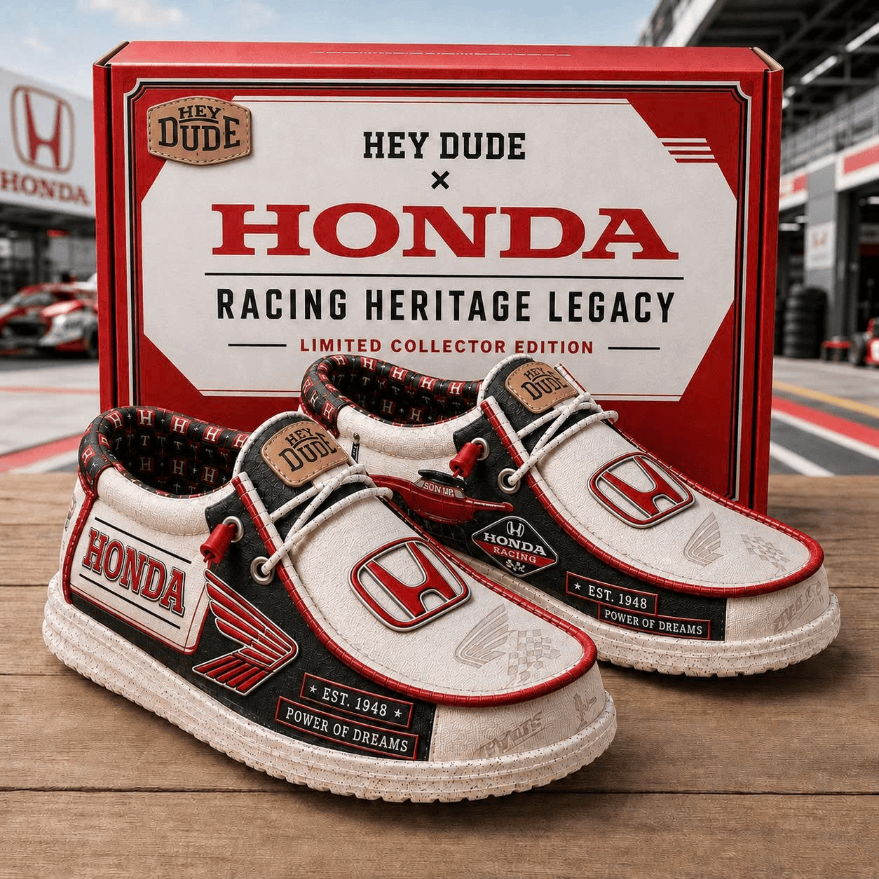 Honda Racing Heritage Legacy Shoes Forever Of Dreams Honda Merch Presents For Him