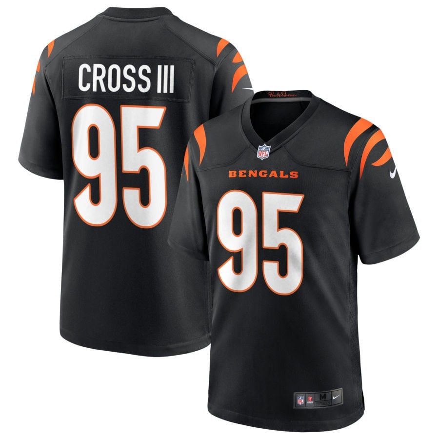 Howard Cross III Cincinnati Bengals 2025 Game Jersey - Black