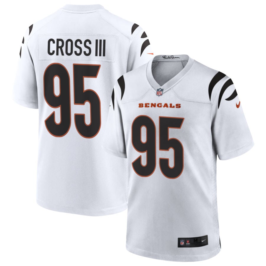 Howard Cross III Cincinnati Bengals 2025 Game Jersey - White