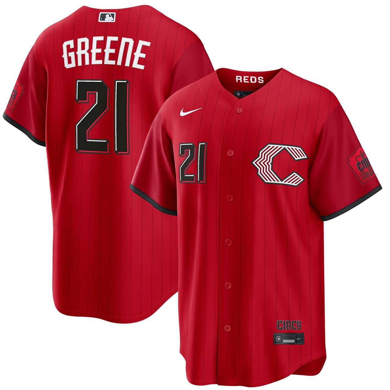 Hunter Greene Cincinnati Reds 2026 City Connect Limited Jersey - Red
