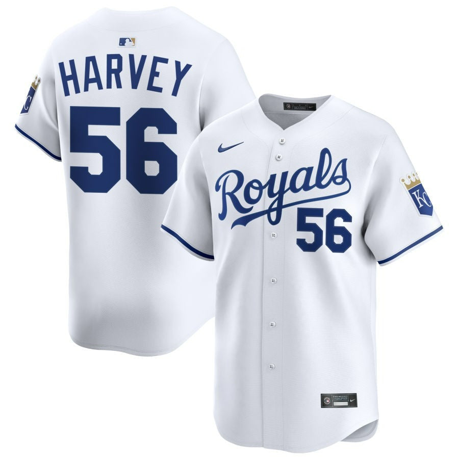 Hunter Harvey Kansas City Royals 2025 Home Limited Jersey - White