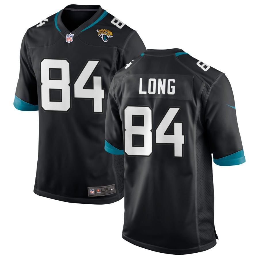 Hunter Long Jacksonville Jaguars 2025 Game Jersey - Black