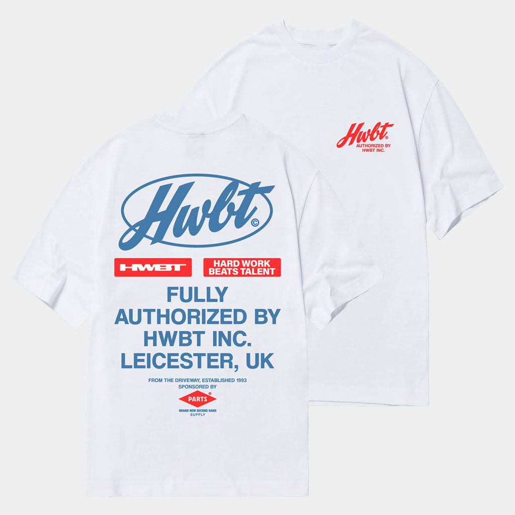 HWBT Merch 2026 HWBT Inc T-Shirt White Best Father's Day Gifts For Dad