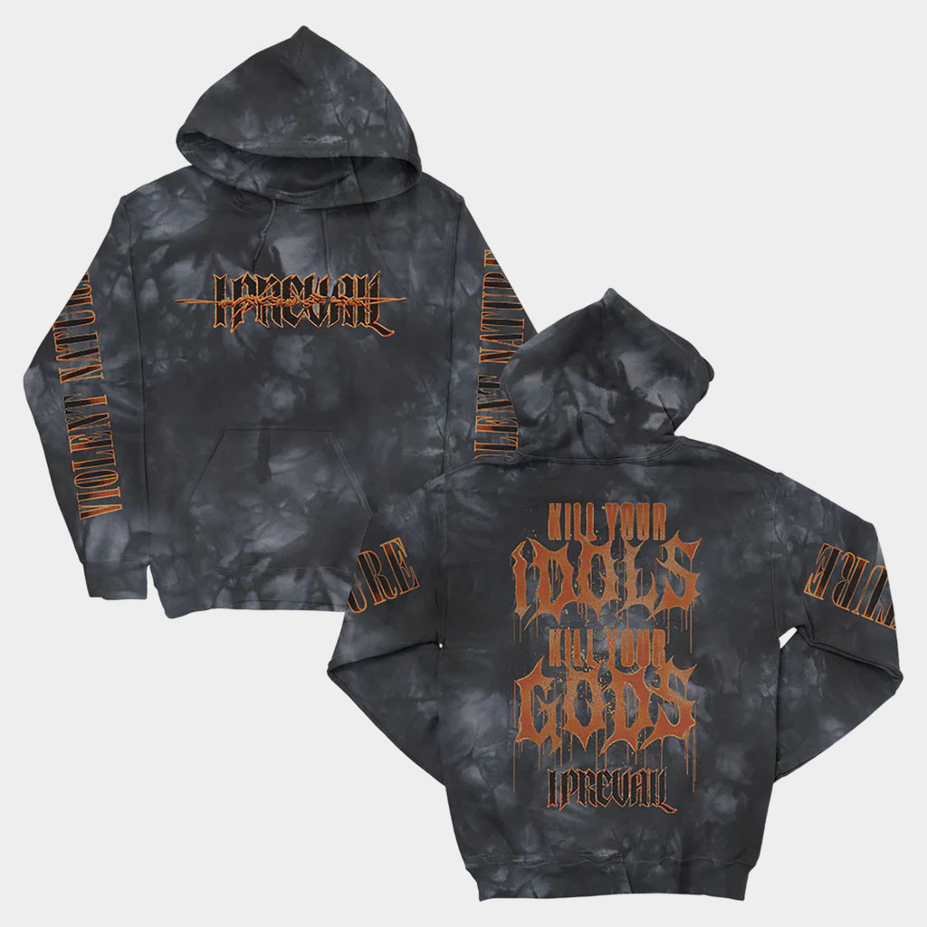 I Prevail Merch 2026 Kill Your Idols Tie Dye Hoodie Gift Ideas For Rock Lovers