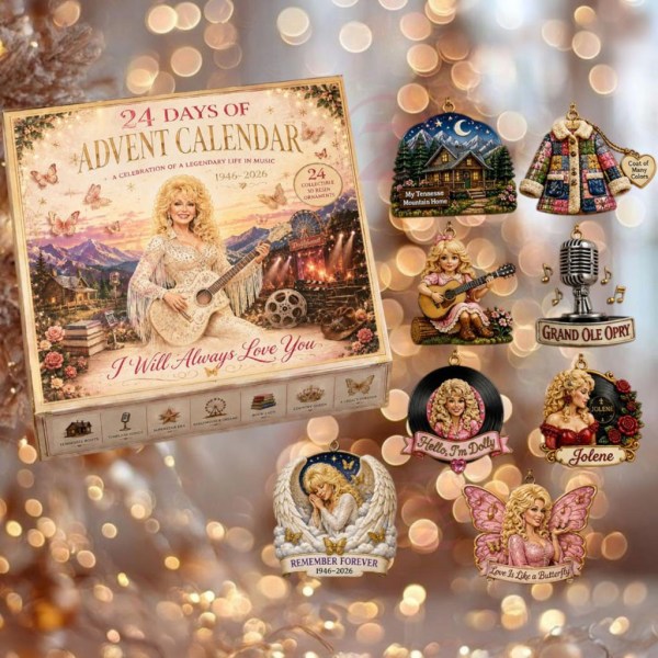 I Will Always Love You Dolly Parton Advent Calendar Dolly Parton Merch Memorial Gifts - Image 2
