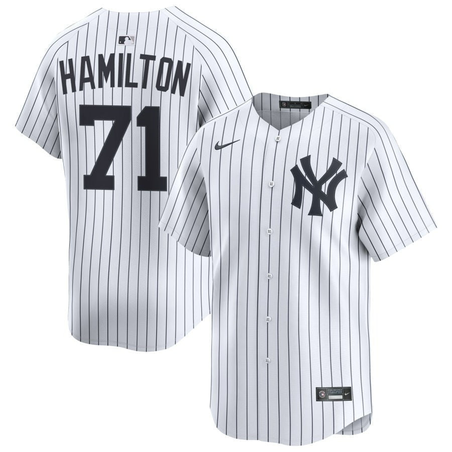 Ian Hamilton New York Yankees 2025 Home Limited Player Jersey - White