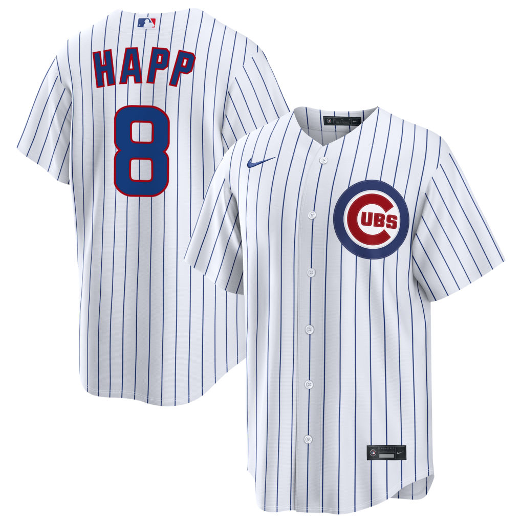 Ian Happ Chicago Cubs 2026 Home Jersey - White
