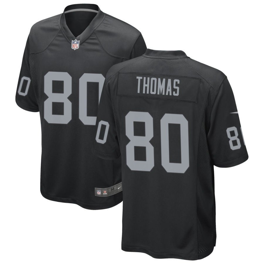 Ian Thomas Las Vegas Raiders 2025 Game Jersey - Black