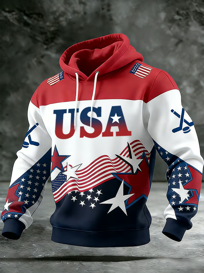 Ice Hockey Milano Cortina 2026 Winter Olympics Team USA Hoodie Milano Cortina Merch