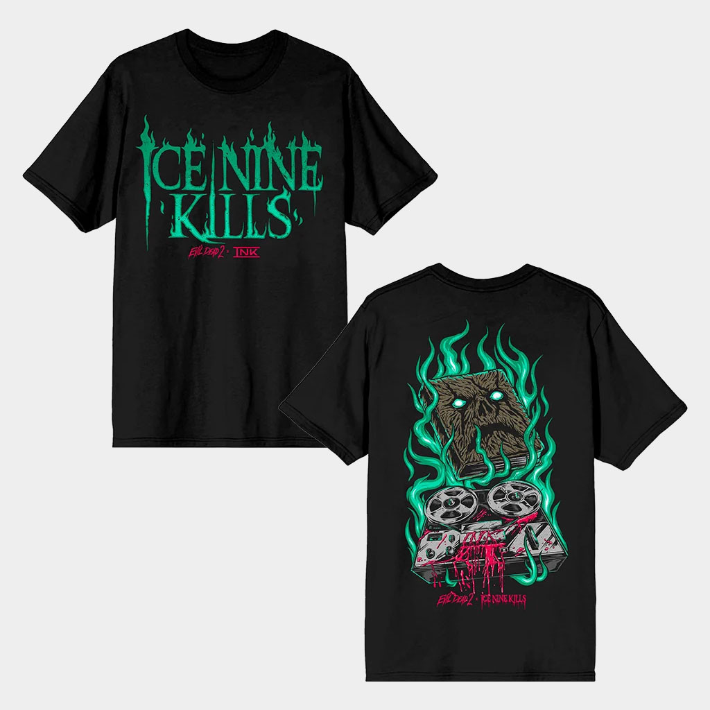 Ice Nine Kills Merch 2026 Necronomikills T-Shirt INK X Evil Dead 2 Merch Gift For Horror Lovers