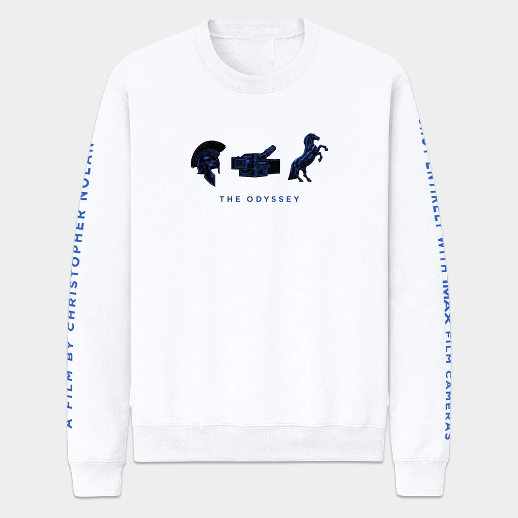 IMAX Merch 2026 The Odyssey X IMAX Crewneck Sweatshirt The Odyssey Merch Gift For Movie Lovers