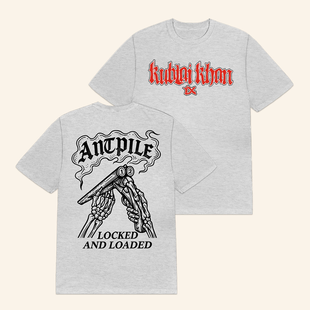 Imprint Merch Kublai Khan TX Locked And Loaded T-Shirt Gifts For Music Fans