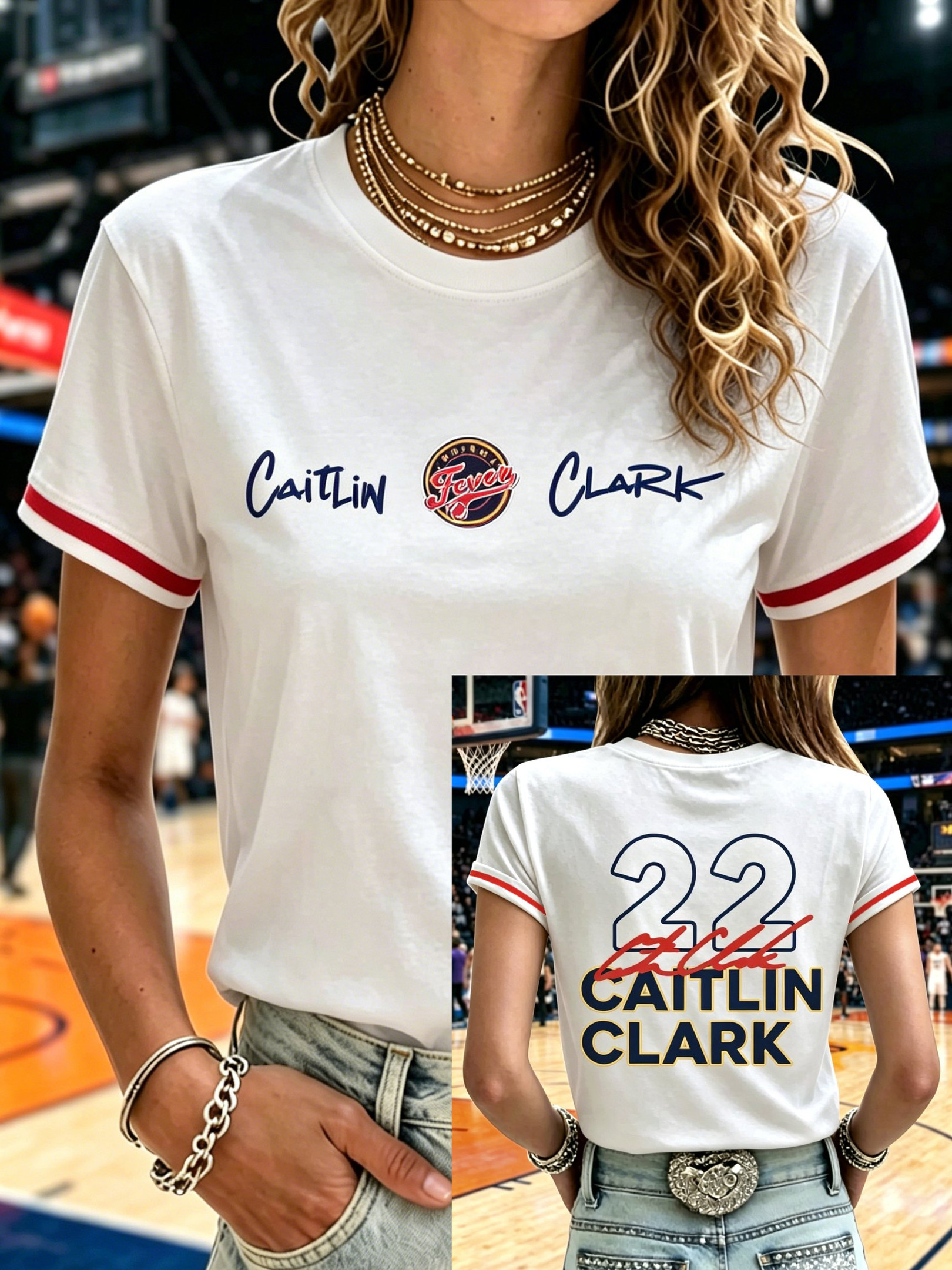 Indiana Fever #22 Caitlin Clark T-Shirt Sophie Cunningham Pointing Shirt Basketball Fan Gift Ideas