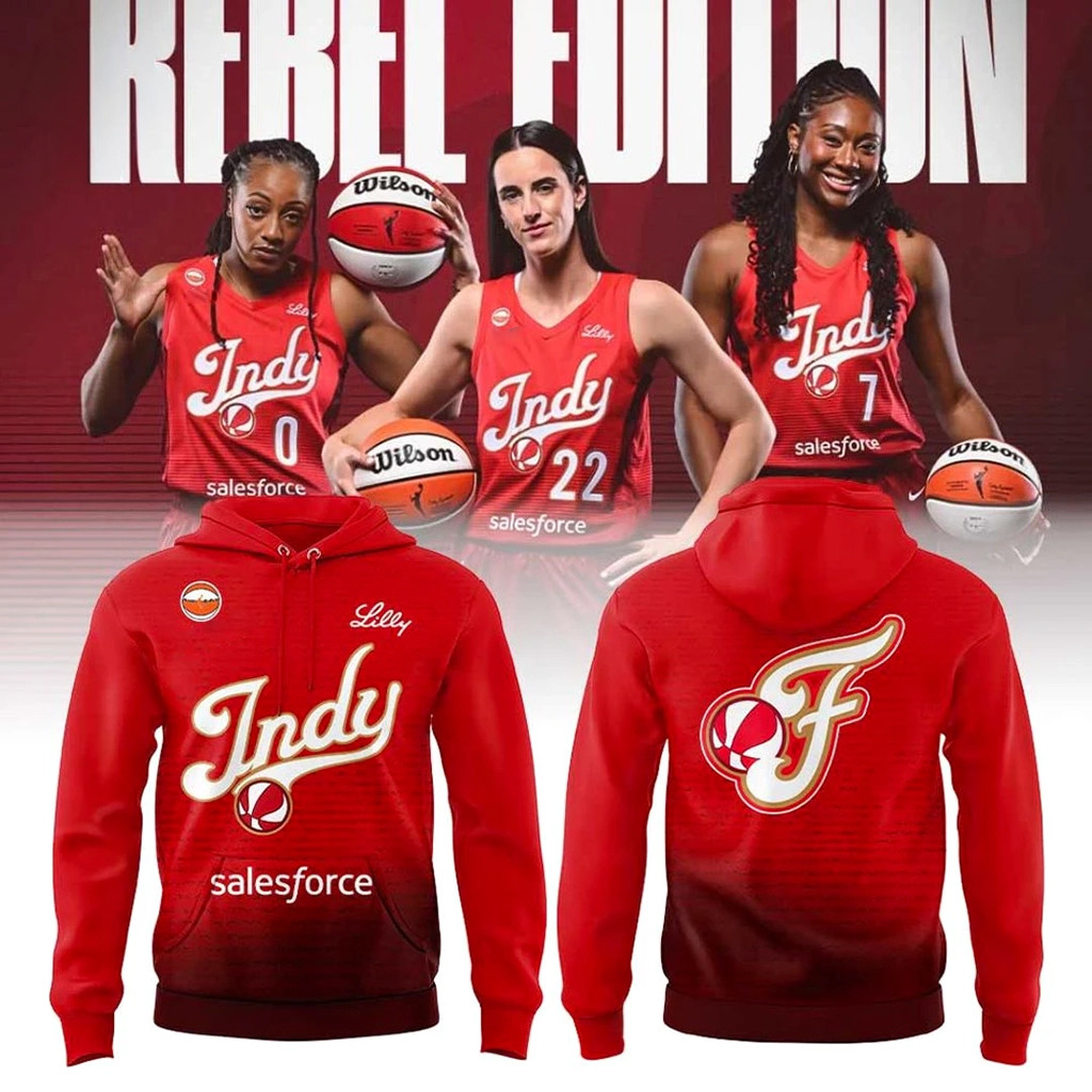 Indiana Fever Rebel 2026 Hoodie Indiana Fever Merch Unique Gifts For Basketball Lovers