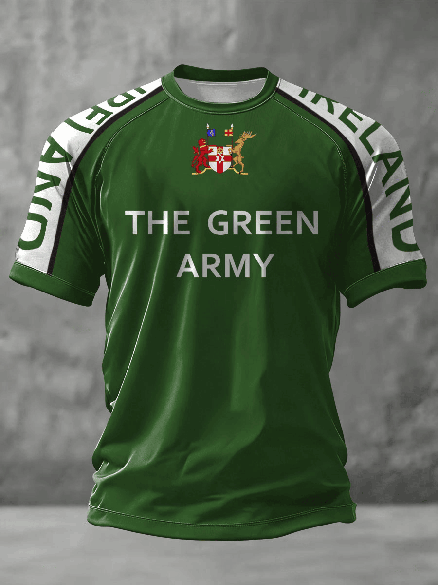 Ireland Football 2026 FIFA World Cup Shirt Game Day Merch The Green Army T-Shirt Fans Gifts