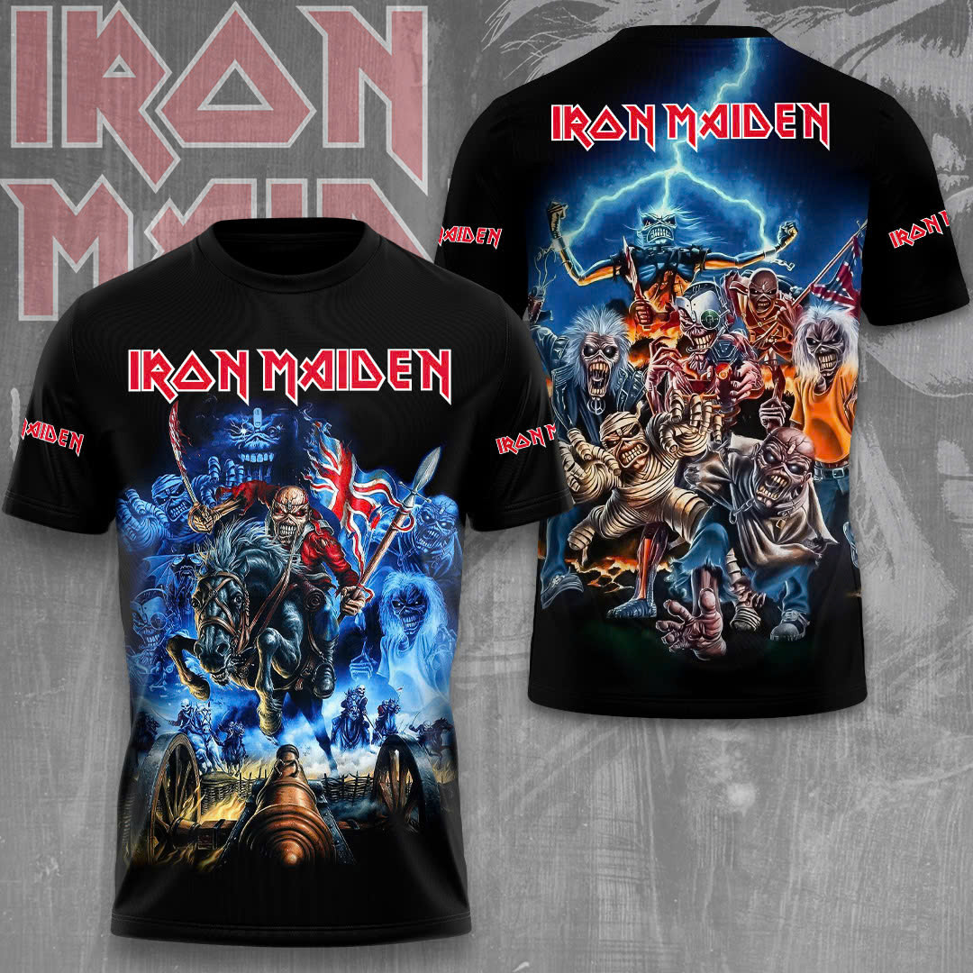 Iron Maiden Shirt Band Iron Maiden Merch Music Related Gifts For Guys