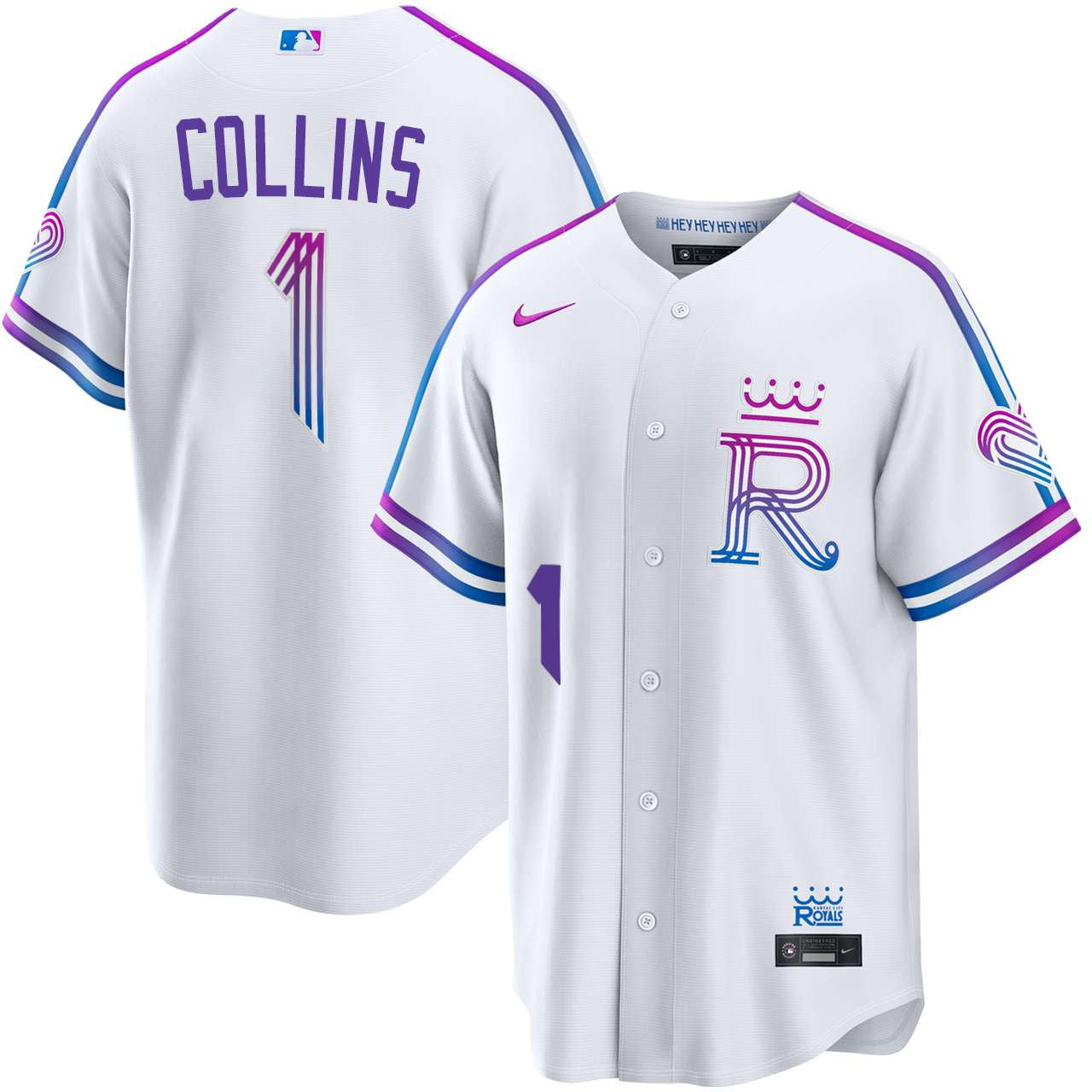 Isaac Collins Kansas City Royals 2026 City Connect Jersey - White