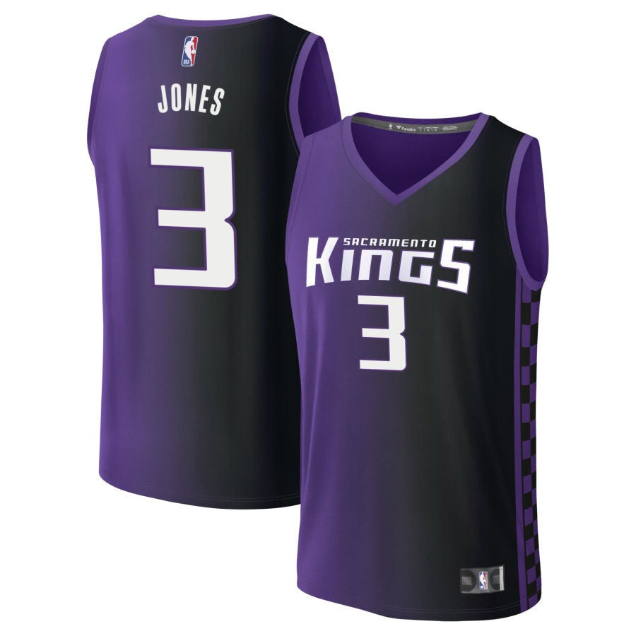 Isaac Jones Sacramento Kings 2025 Statement Edition Fast Break Jersey - Purple